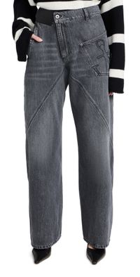 JW Anderson Twisted Workwear Jeans Grey 26