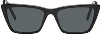 Saint Laurent Black SL 737 Mica Thin Sunglasses