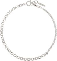 Justine Clenquet Silver Ricci Necklace