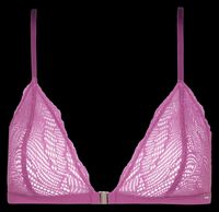 Calvin Klein Underwear - Soutien-gorge triangle en dentelle - Taille L - Violet