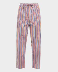 Men's Wellington Multi-Color Stripe Lounge Pants