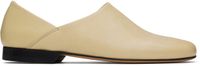 LEMAIRE Off-White Leather Slippers