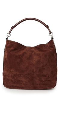 STAUD Perry Hobo Bag Mahogany One Size