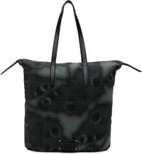Dries Van Noten Gray Graphic Tote