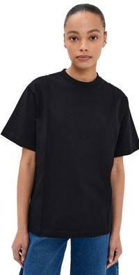 Peter Do Creased Oversized Tee White L