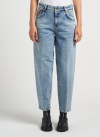 Max&co. - Jean droit taille normale - Taille 29 - Bleu