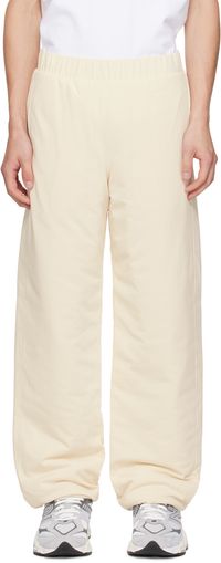 A.P.C. Pull molletonné Cutback blanc cassé édition Tame Impala