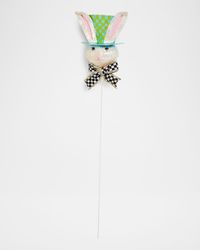 Calico Top Hat Rabbit Pick