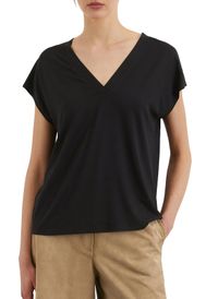 Marc O'polo - Top Col V - Taille L - Noir