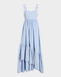 Bailey Bow Linen Suiting Dress