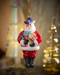 Dallas Santa Christmas Ornament