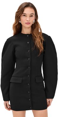 ROTATE Tailored Mini Dress Black 40