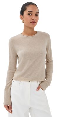 LISA YANG Ida Cashmere Sweater Oyster 2