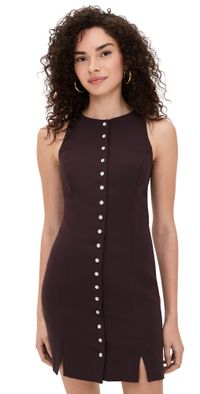 Amanda Uprichard Oliviera Dress Cocoa L