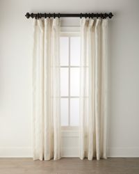 Flutter Sheer Drapery Panel, 108"