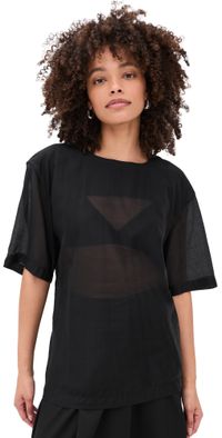 The Latest Dean Mussola Leggera Top Black M