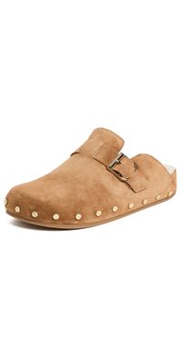 Veronica Beard Fern Clogs Caramel 6