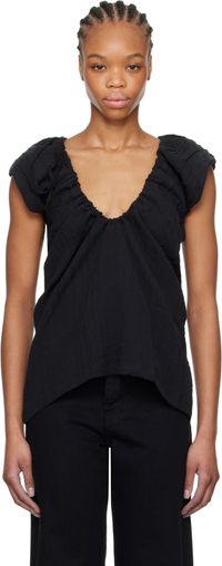 Baserange Black Max Blouse