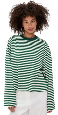 Lioness Bloom Long Sleeve Navy Stripe L