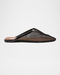 Mesh Flat Mules