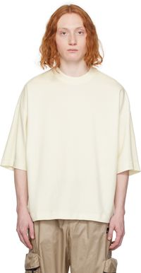 Nike White Sportswear Tech Fleece Reimagined T-Shirt