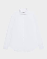 Men's Cotton and Linen Casual Button-Down Shirt