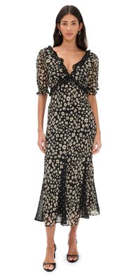RAILS Annmarie Dress Daisy Dot Combo XXS