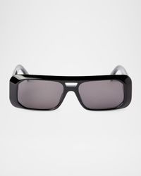 Willow Rectangle Acetate Sunglasses
