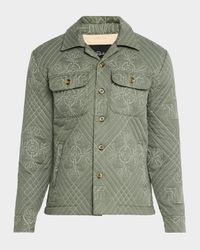 Men's Claude Quilted Overshirt