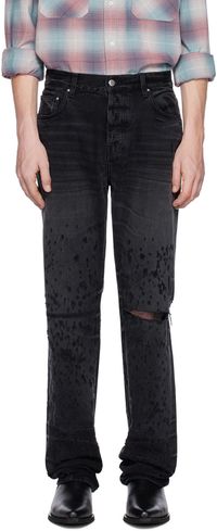 AMIRI Black Shotgun Jeans
