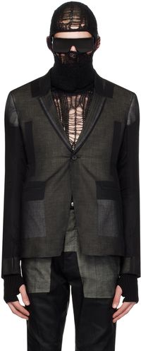Rick Owens Black 73CMS Blazer