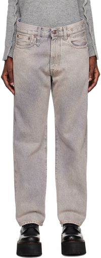 R13 Jean boyfriend gris