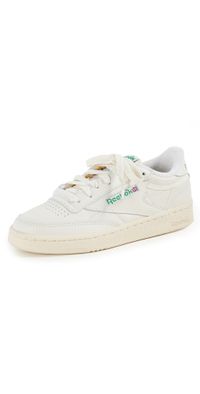 Reebok Club C 85 Vintage Unisex Sneakers Chalk/Alabas/Glegrn M 4/ W 5.5
