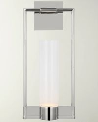 Lucid Single Bracketed Sconce by Ray Booth