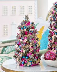 12" Vivid Charm Tree Christmas Decoration