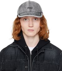 Juun.J Gray Logo Cap