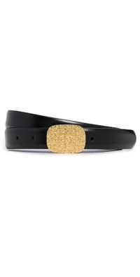 Anderson's Slim Semi Formal French Leather Belt Black 70
