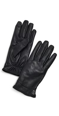 rag & bone Joni Leather Gloves Black M