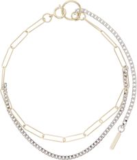 Justine Clenquet Gold & Silver Pixie Choker