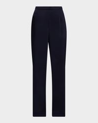 Kate Satin Wide-Leg Pants