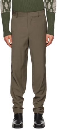 Steven Passaro Taupe Four-Pocket Trousers