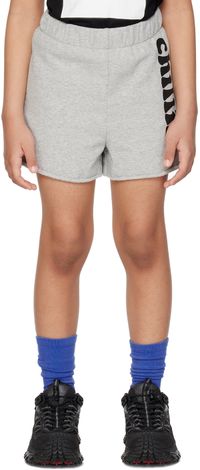 NZKidzzz Kids Gray 'Chillin' Shorts