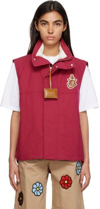 Moncler Genius 1 Moncler JW Anderson Pink Tryfan Down Vest