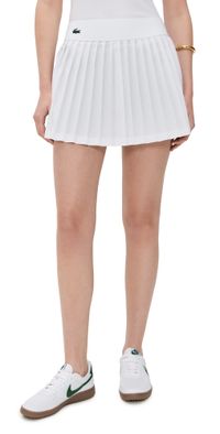 Lacoste Heritage Tennis Skirt Blanc/Vert 40