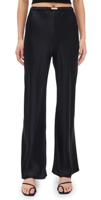 Comme Si The Silk Bias Pants Black XL