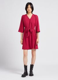 Grace Et Mila - Robe courte Col V - Taille L - Rose