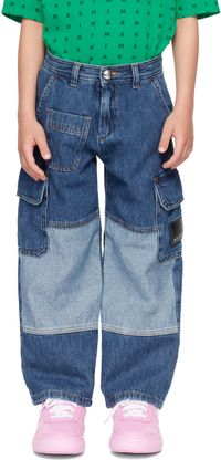 Marni Enfant | Jean bleu à panneaux