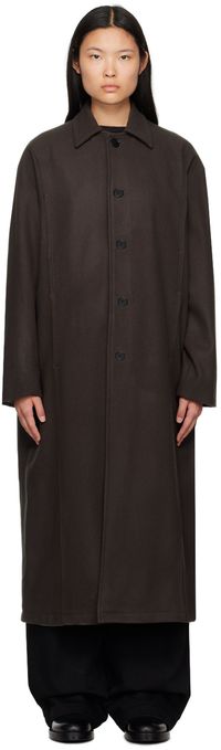 AIREI Gray Seam Pocket Coat
