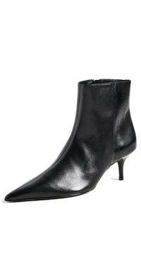 Schutz Mikki Mid Booties Black 8