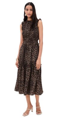 RAILS Vivier Dress Brown Nala XS